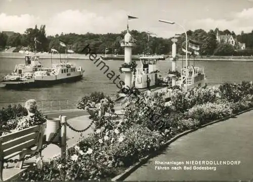 Königswinter Niederdollendorf - Fähren nach Bad Godesberg - Foto-AK Grossformat - Verlag Pilz Niederdollendorf