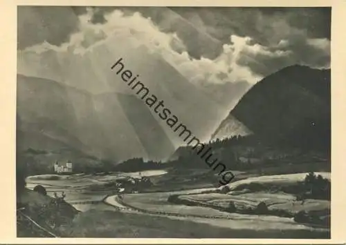 HDK401 - Sonnenstrahlen und Gewölk - Hans Frank - Verlag Photo-Hoffmann München