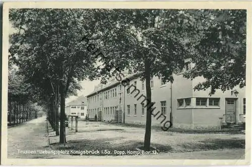 Königsbrück - Truppen-Übungsplatz - Foto-AK - Verlag A & R Adam Dresden
