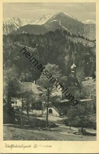 Fischbachau - Wallfahrtskapelle Birkenstein - Verlag H. Heckmair Bayrischzell gel. 1940