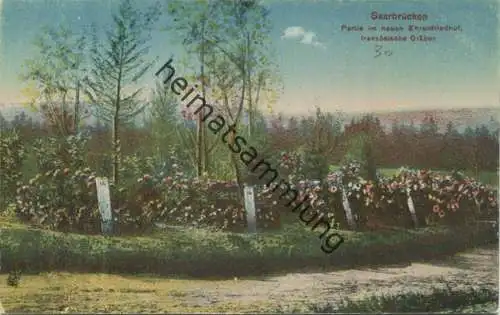 Saarbrücken - Ehrenfriedhof - Französische Gräber - Verlag V. Rithausen Saarbrücken