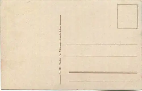 Saarbrücken - Ehrenfriedhof - Französische Gräber - Verlag V. Rithausen Saarbrücken