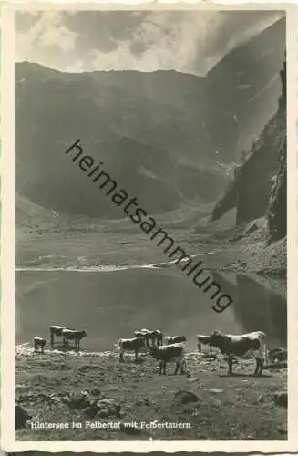 Felbertal - Hintersee - Felbertauern - Foto-Ansichtskarte ohne Verlagsangabe