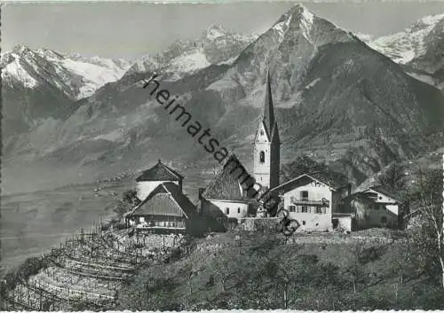 Meran - St. Georgen bei Schönna - Foto-AK - Verlag L. Bährend Merano