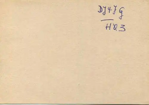 QSL - Funkkarte - DJ5CQ - Ebing - 1959