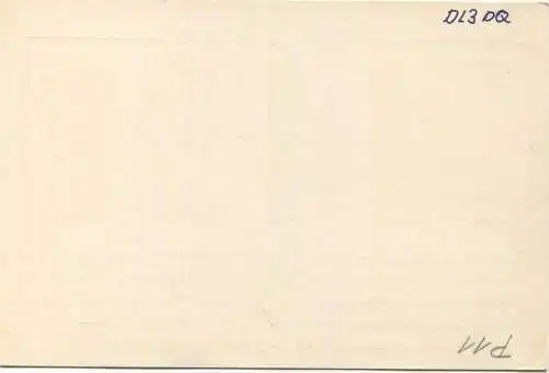 QSL - Funkkarte - DJ4DB - Stuttgart - 1958