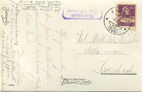 Kurhaus Gottschalkenberg - Foto-AK - Verlag E. Oettker Küsnacht u. Stäfa