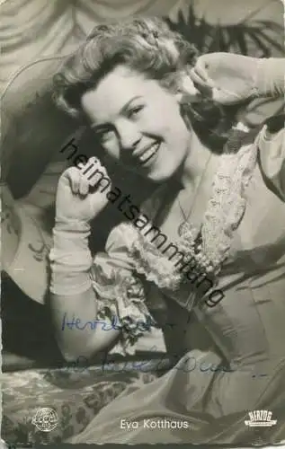 Eva Kotthaus - Autogramm - Verlag Kolibri Minden