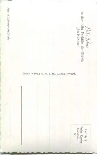 Bibi Johns - Autogramm - Verlag Kolibri Minden