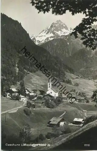 Gaschurn - Foto-Ansichtskarte - Verlag Photo Wolf Schruns