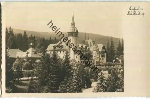 Swieradow-Zdroj - Bad Flinsberg - Kurhaus - Foto-AK - Verlag F. Wagner Söhne Zittau