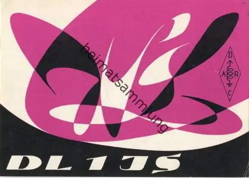 QSL - Funkkarte DL1JS - Iserlohn - 1961