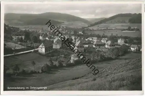 Schmiedeberg im Osterzgebirge - Foto-Ansichtskarte - Verlag I. Kästner Schmiedeberg