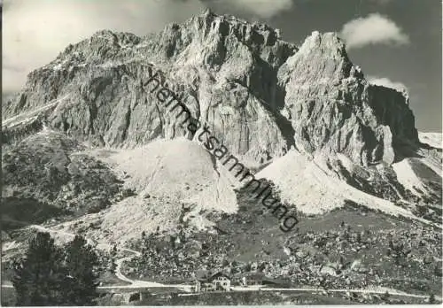 Albergo Passo Falzarego - Foto-Ansichtskarte Grossformat - Verlag Albergo Passo Falzarego