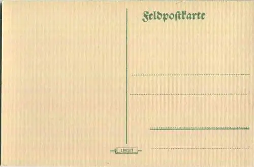 Loivre - Glasfabrik - Feldpostkarte - signiert Uffz. Schittenhelm 1915