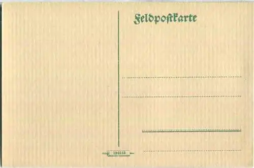 Loivre - Küche 1./106.R.R. - Feldpostkarte - signiert A. Reffel