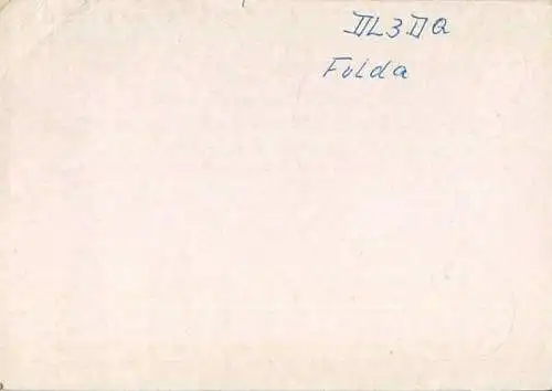 QSL - Funkkarte - DJ1ML - Mannheim - 1959