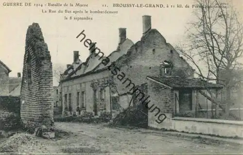 Broussy-le-Grande - la Rue du Bas