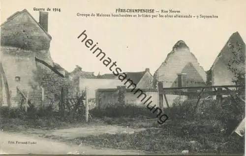 Fere-Champenoise - Rue Neuve