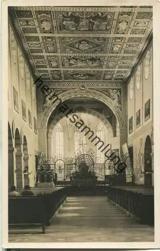 Insel Reichenau-Mittelzell - Münster - Innenansicht - Foto-Ansichtskarte - Verlag Theo Keller Reichenau