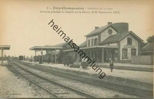 Fere-Champenoise - Interieur de la Gare