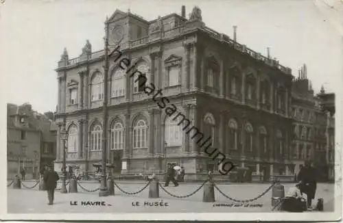 Le Havre - Le Musee - Foto-AK - gel. 1909