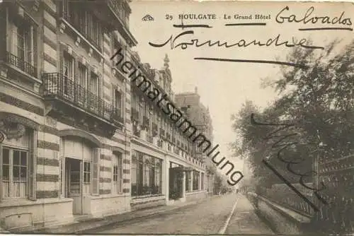 Houlgate - Le Grand Hotel gel. 1925