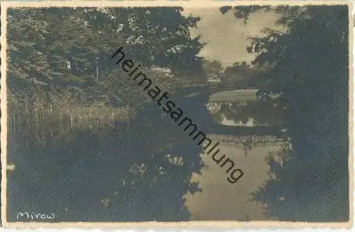 Mirow - Foto-Ansichtskarte 20er Jahre - Verlag Paul Boldt Waren Müritz