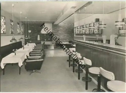 Gross Stieten - VEG Tierzucht - Gaststätte Mecklenburger Mühle - Bar - Foto-Ansichtskarte