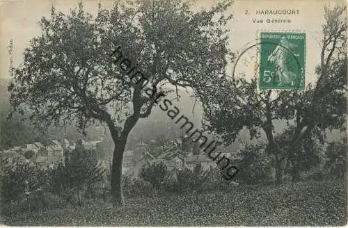 Haraucourt - Vue Generale gel. 1910
