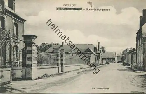 Corroy - Route de Gourganson