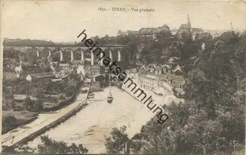 Dinan - Cotes-d Armor - Vue generale gel. 1910