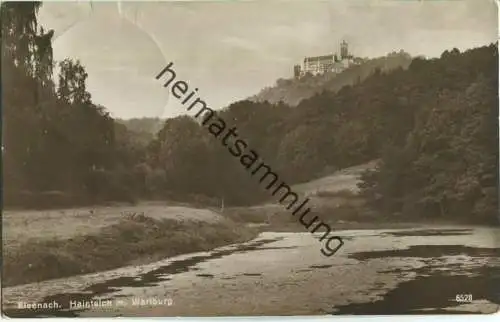 Eisenach - Hainteich - Foto-Ansichtskarte - Verlag H. Rubin & Co Dresden