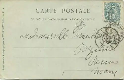 Seine-Port - Vue pris de la Gare - gel. 1904