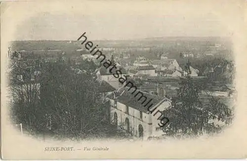 Seine-Port - Vue Generale - gel. 1904