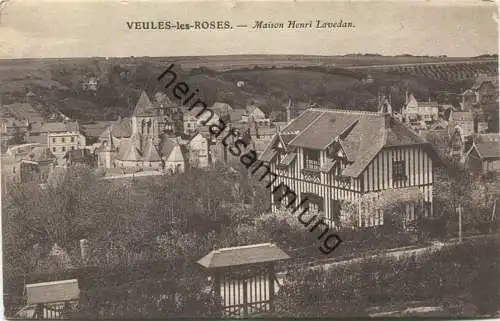 Veulesl es Roses - Maison Henri Lavedan - gel. 1916