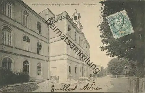 La Chapelle-Saint-Mesmin - Petit Seminaire - gel. 1908