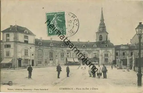 Commercy - Place du Fer a Cheva gel.