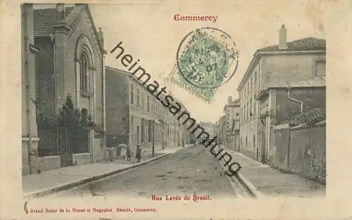 Commercy - Rue Levee de Breuil gel. 1907