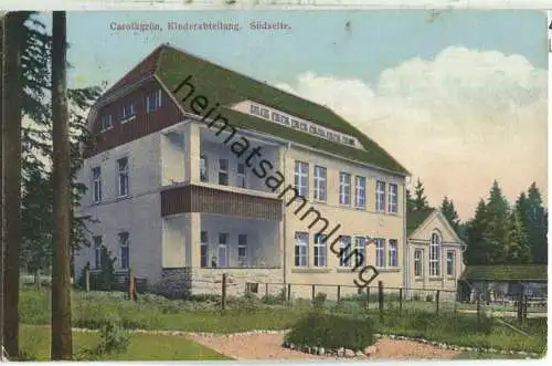Auerbach - Carolagrün - Kinderabteilung - Verlag Franz Landgraf Zwickau