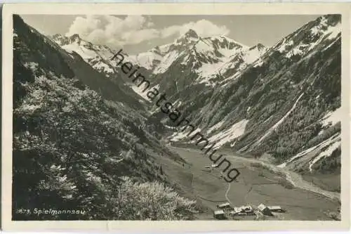 Spielmannsau - Foto-Ansichtskarte - Verlag J. Heimhuber Sonthofen