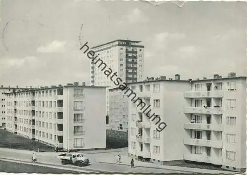 Bremerhaven - Rampenstrasse - AK Grossformat - Verlag C. Schwarz Bremerhaven gel. 1958