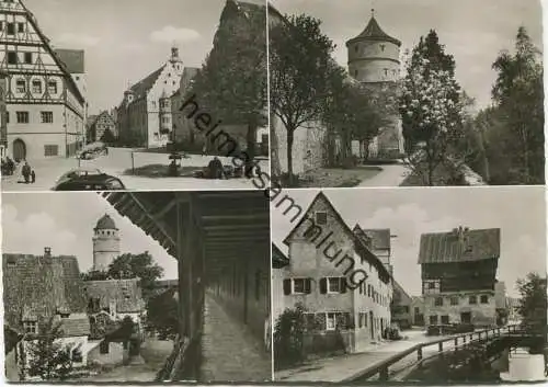 Nördlingen - Am Feilturm - Foto-AK Grossformat - Verlag F. Lauterbach Fürth gel. 1959
