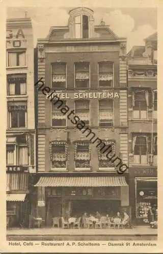 Amsterdam - Restaurant A. P. Scheltema Damrak 91 - Verlag S. Sealtiel Amsterdam