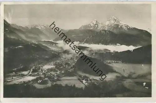 Berchtesgaden - Foto-Ansichtskarte - Verlag Karl Ermisch Berchtesgaden