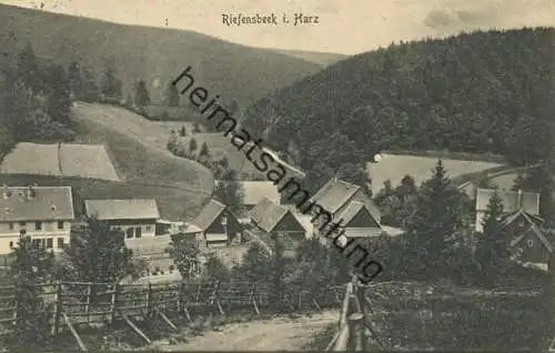 Riefensbeek / Harz - Verlag Stengel & Co Dresden gel. 1925