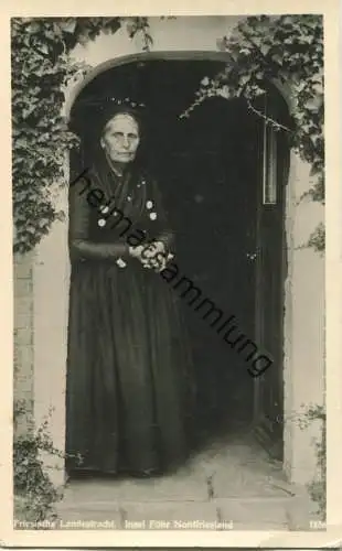 Wyk auf Föhr - Friesische Landestracht - Foto-AK - Verlag Rudolf Lambeck Berlin-Grunewald - gel. 1937