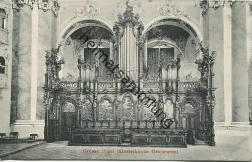 Ottobeuren - Klosterkirche - Grosse Orgel - Verlag Gebr. Metz Tübingen