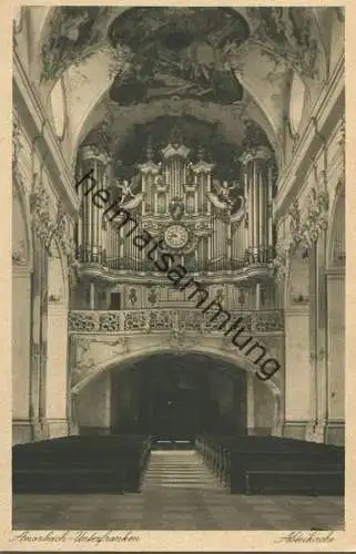 Amorbach - Abteikirche - Orgel - Verlag Wilh. Gerling Darmstadt