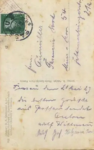 Passau - Dom - Orgel - Foto-AK - Verlag Georg Adolph Passau - gel. 1929